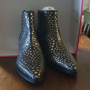 Vince Camuto stud booties
